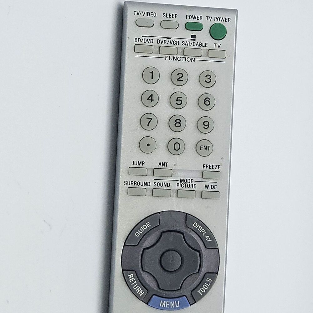 Sony RM-YD010 Remote Control TV Replacement Genuine Silver Tested - Picture 4 of 8